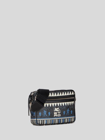 PAISLEY SHOULDER BAG WITH BANDANA PRINT