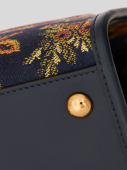 SMALL JACQUARD LOVE TROTTER BAG WITH APPLE PATTERN