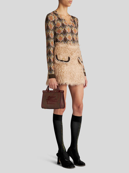 MINI PAISLEY LOVE TROTTER BAG