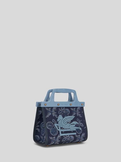 MINI JACQUARD LOVE TROTTER BAG WITH APPLES