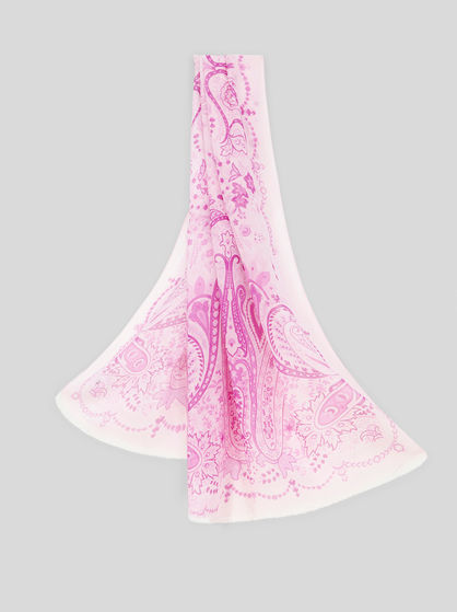 PAISLEY SILK SCARF