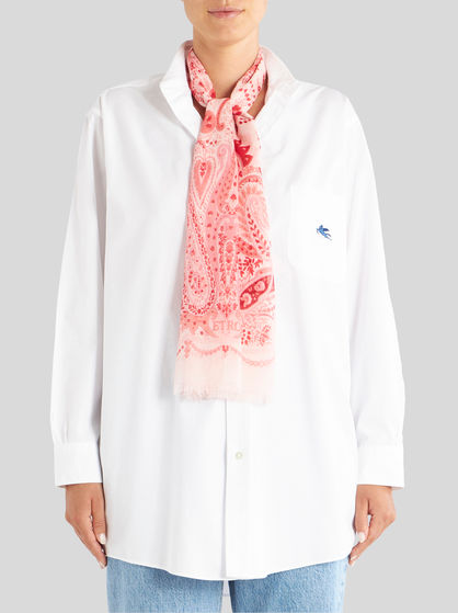 PAISLEY SILK SCARF