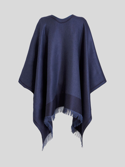 SILK AND CASHMERE CAPE