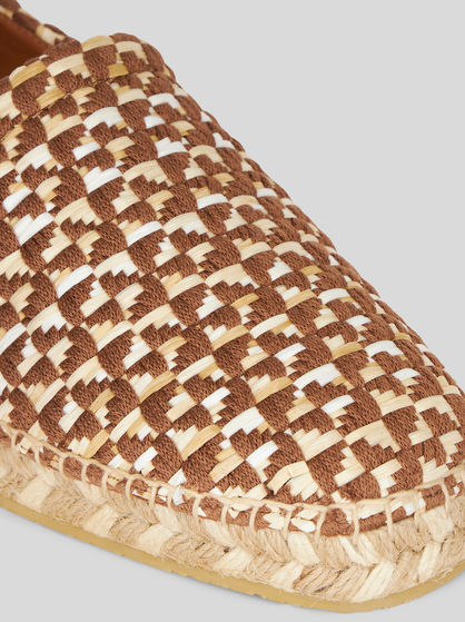 WOVEN RAFFIA ESPADRILLES