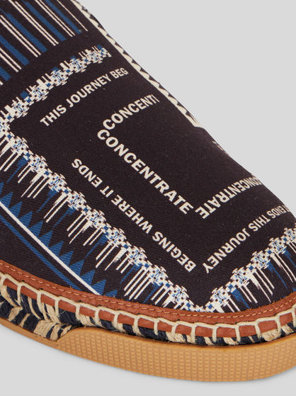 BANDANA PRINT SLIP-ON SHOE