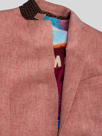 TAILORED LINEN JACKET