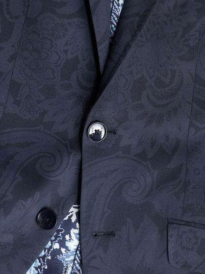 TON-SUR-TON ORNAMENTAL PAISLEY PRINT JACKET