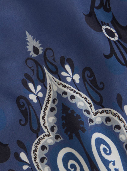 PLACED PAISLEY DESIGN COSTUME