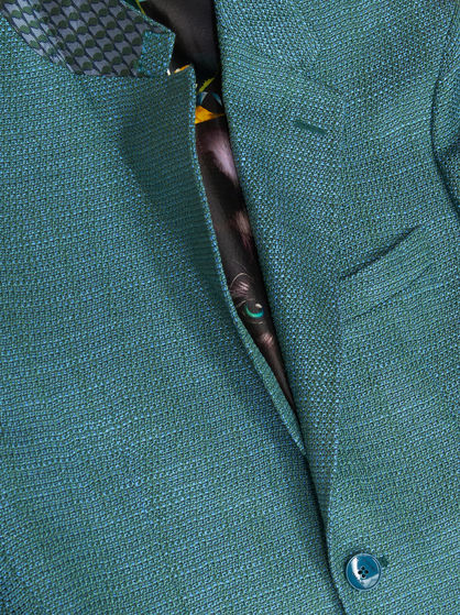 TAILORED WOOL AND SILK JACKET