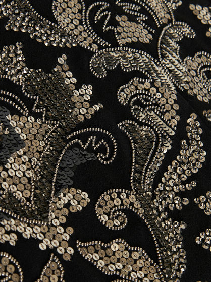 JACKET WITH ORNAMENTAL PAISLEY EMBROIDERY