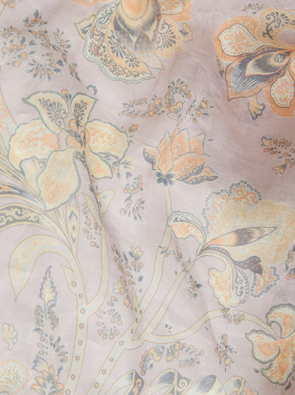 LONG LEAFY CAFTAN SHIRT