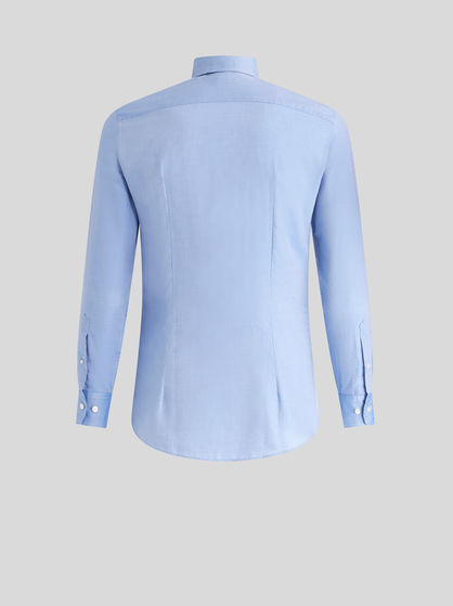 PRINTED COLLAR COTTON SHIRT