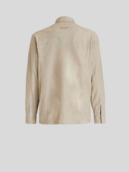 SUEDE SAFARI JACKET