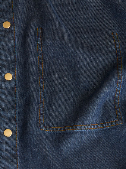 DENIM OVERSHIRT JACKET