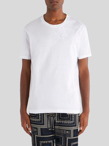 FLORAL EMBROIDERY T-SHIRT