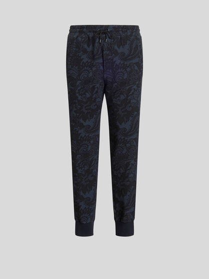 PAISLEY FLEECE TROUSERS