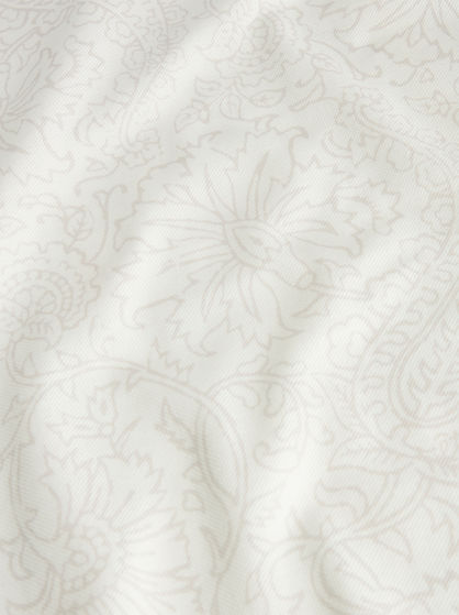 PAISLEY COTTON PIQUET POLO SHIRT