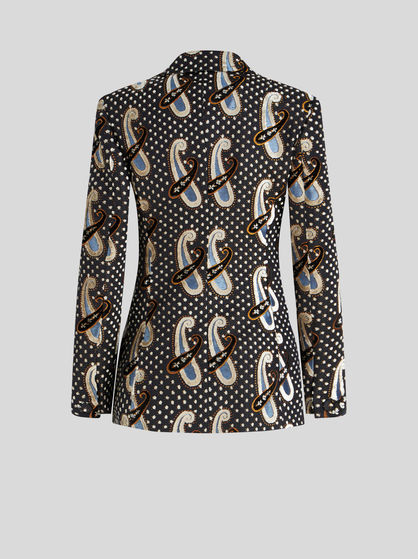 PAISLEY JACQUARD JACKET