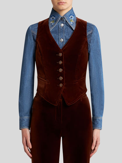 VELVET WAISTCOAT