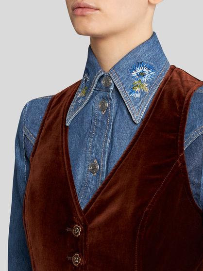 VELVET WAISTCOAT