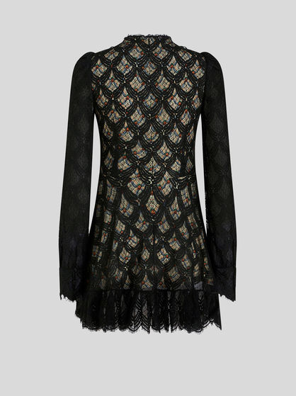 SHORT LACE DRESS
