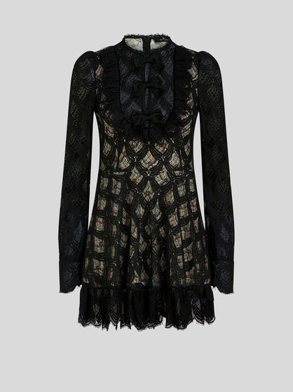 SHORT LACE DRESS