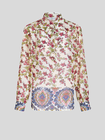 PRINTED GEORGETTE TOP