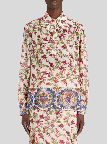PRINTED GEORGETTE TOP