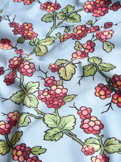 ONE-PIECE SWIMSUIT WITH BERRY PRINT
