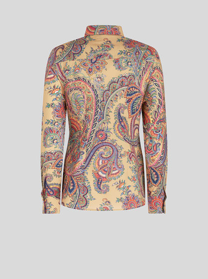 PRINTED COTTON SHIRT