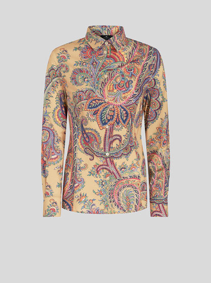 PRINTED COTTON SHIRT