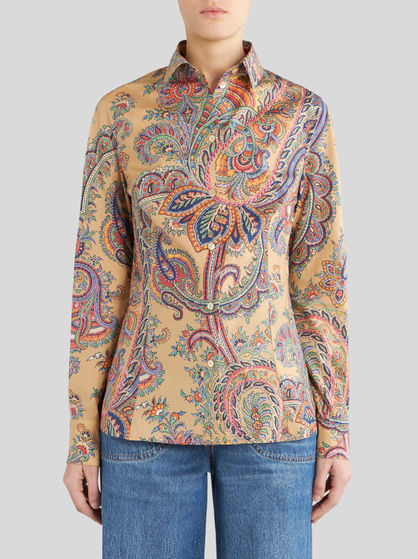 PRINTED COTTON SHIRT