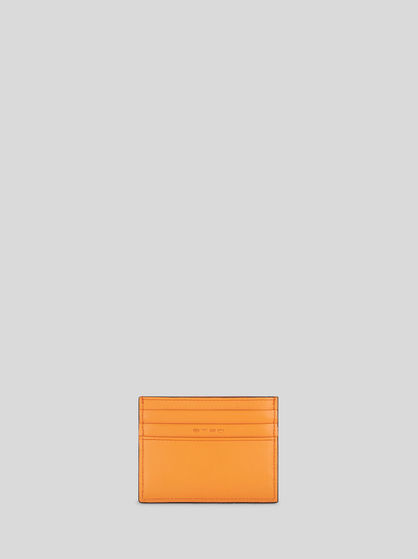LEATHER CREDIT CARD HOLDER WITH PEGASO
