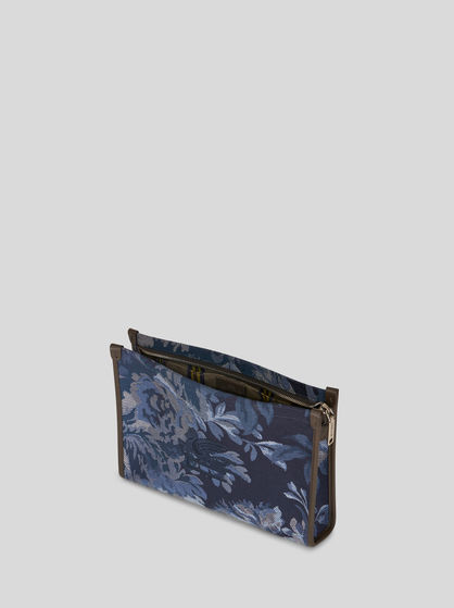 LARGE FLORAL POUCH