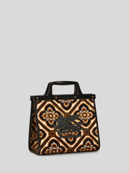 SMALL JACQUARD LOVE TROTTER BAG