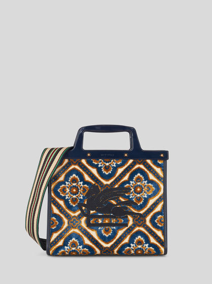 SMALL JACQUARD LOVE TROTTER BAG