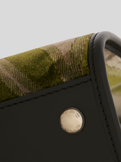 LARGE JACQUARD LOVE TROTTER BAG