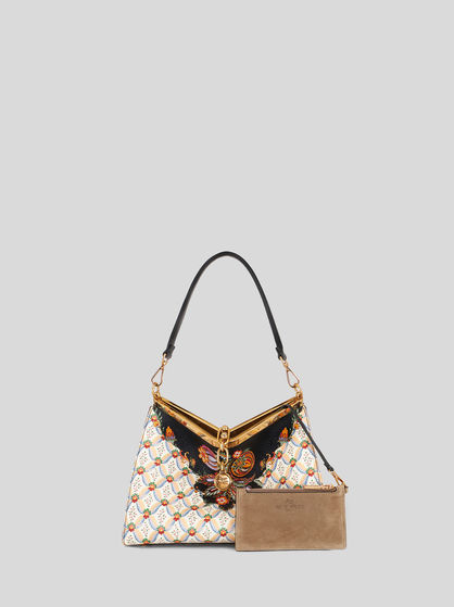 MEDIUM PRINTED VELA BAG