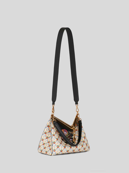 MEDIUM PRINTED VELA BAG