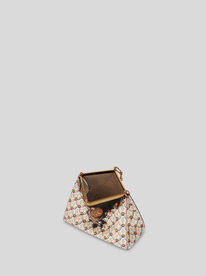 MEDIUM PRINTED VELA BAG
