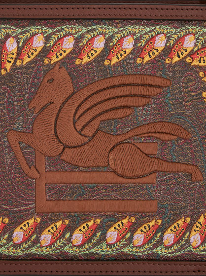 ETRO ESSENTIAL 刺绣斜挎包
