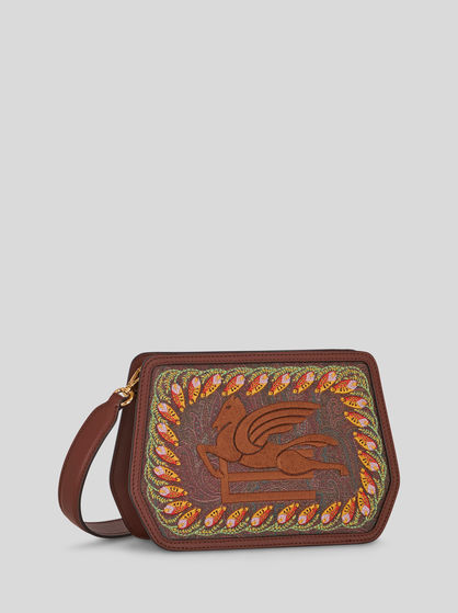 ETRO ESSENTIAL 刺绣斜挎包