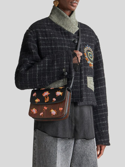 LARGE ETRO ESSENTIAL BAG WITH EMBROIDERY
