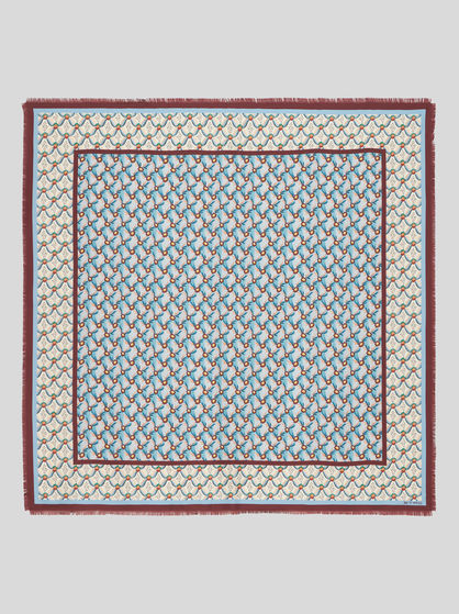 FLORAL SILK SCARF