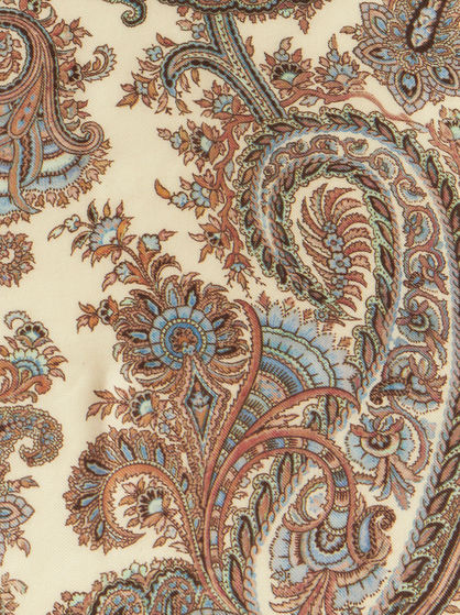 PAISLEY CASHMERE AND SILK SCARF