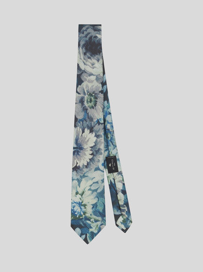 FLORAL SILK TIE