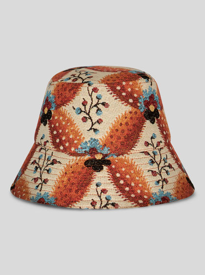 JACQUARD BUCKET HAT