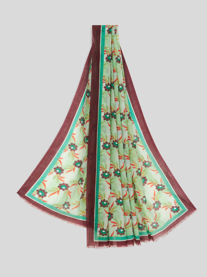 FLORALIA CASHMERE SHAWL