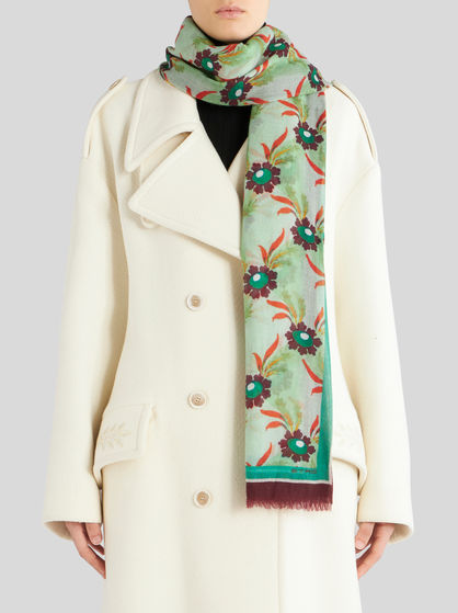 FLORALIA CASHMERE SHAWL