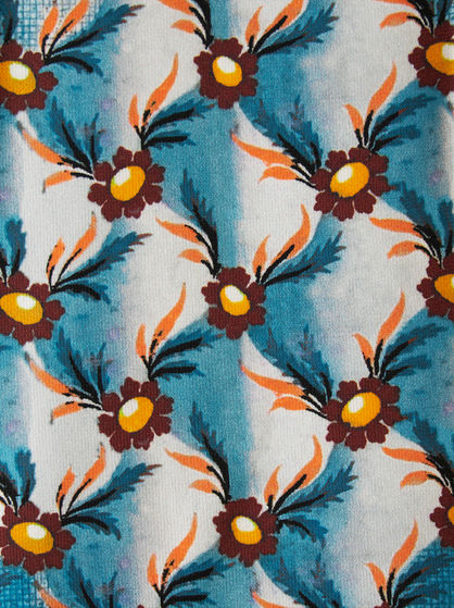 PRINTED LONG GLOVES